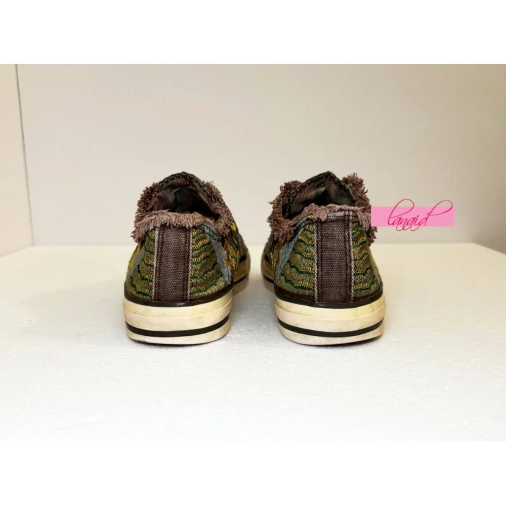 Skechers Cali Sneakers Orion Dragon Chinese Asian Oriental Japanese Distressed 6